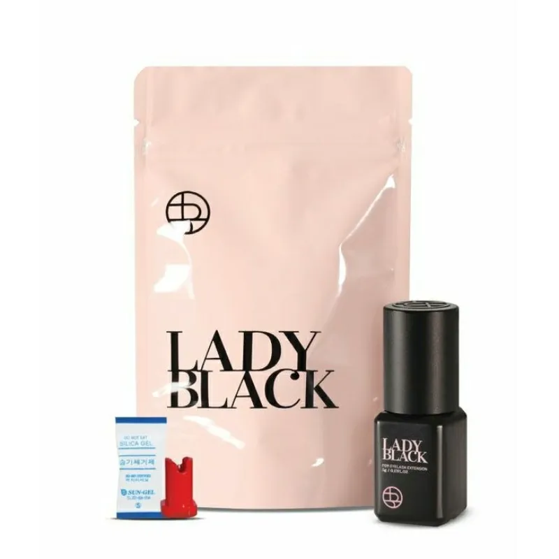 pegamento lady black para pestañas pelo a pelo