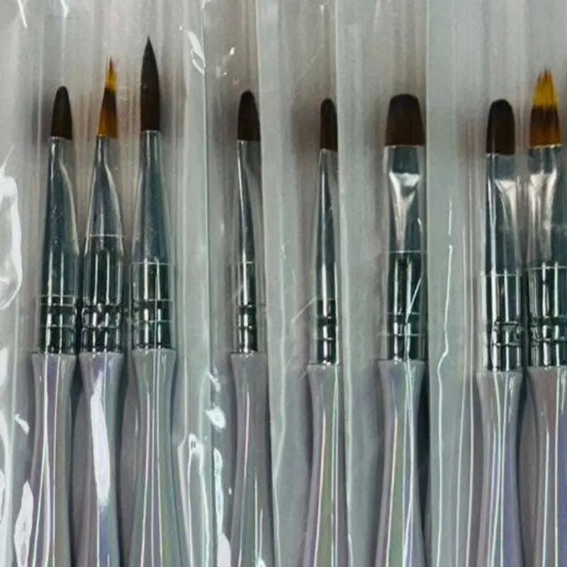 Set de pincel de diseño y gel