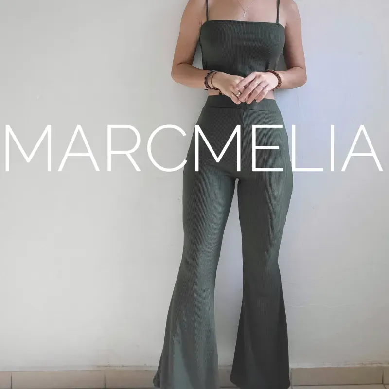 PANTALÓN CAMPANA/TOP SENCILLO (ENCARGO)