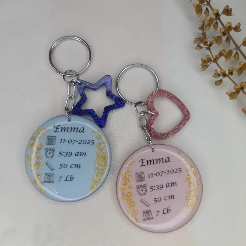 Llaveritos de recuerdo de bebé