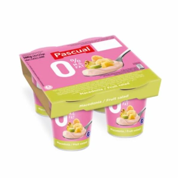 Yogurt Pascual macedonia 0% 120gr