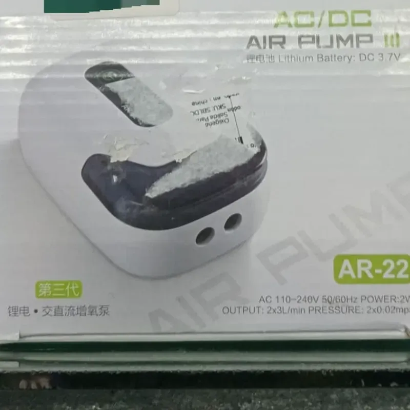 Oxigenador Recargable doble salida