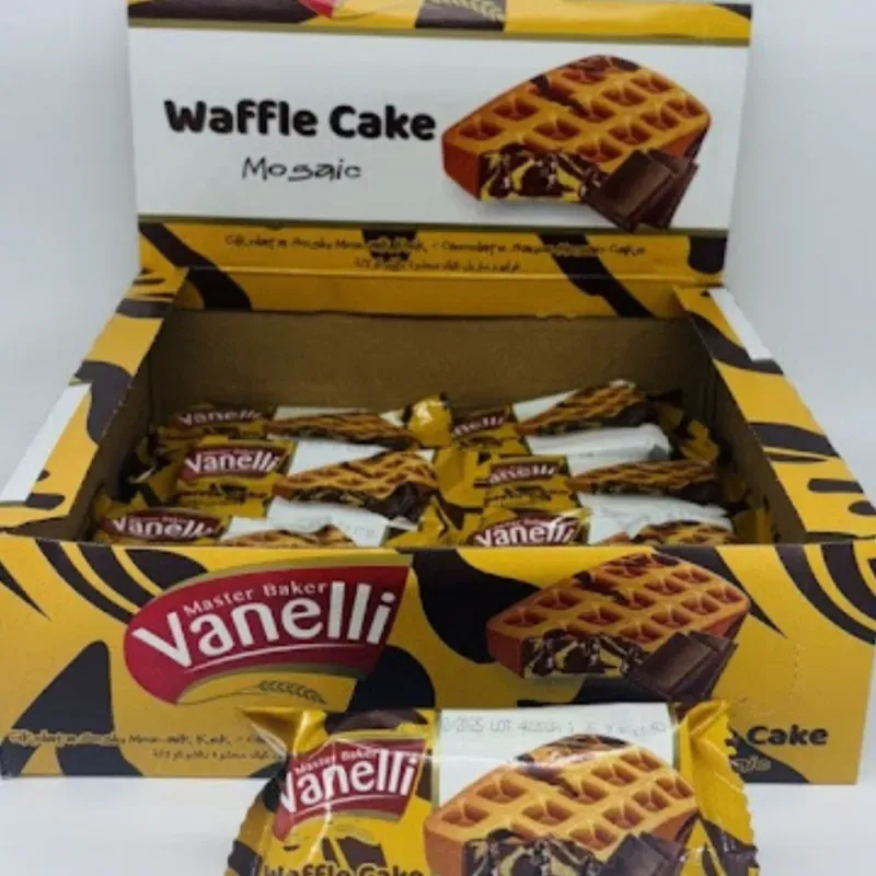 Caja de waffle cake (24 unidades)