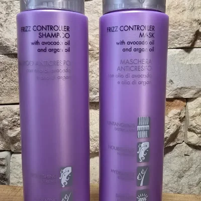Champú y Mascarilla antiencrespamiento
