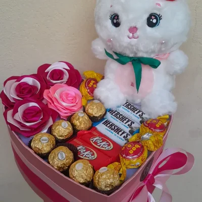 Caja rosa chocolate max