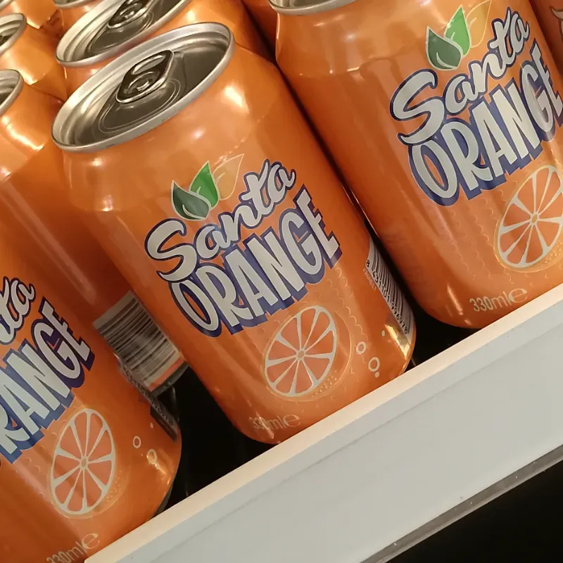 Refresco Santa Naranja