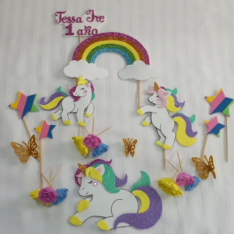 Cake topper (Unicornio)