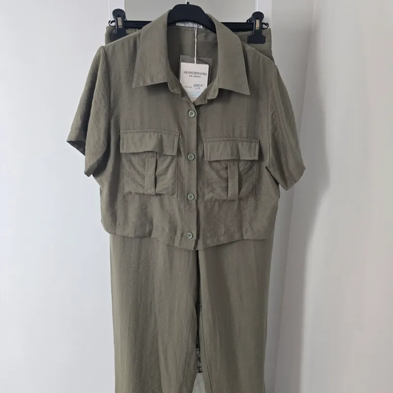 Camisa corta + pantaloneta