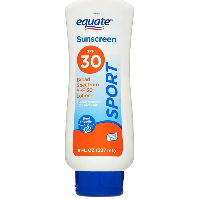Protector solar Equate spf 30 en crema 8 oz