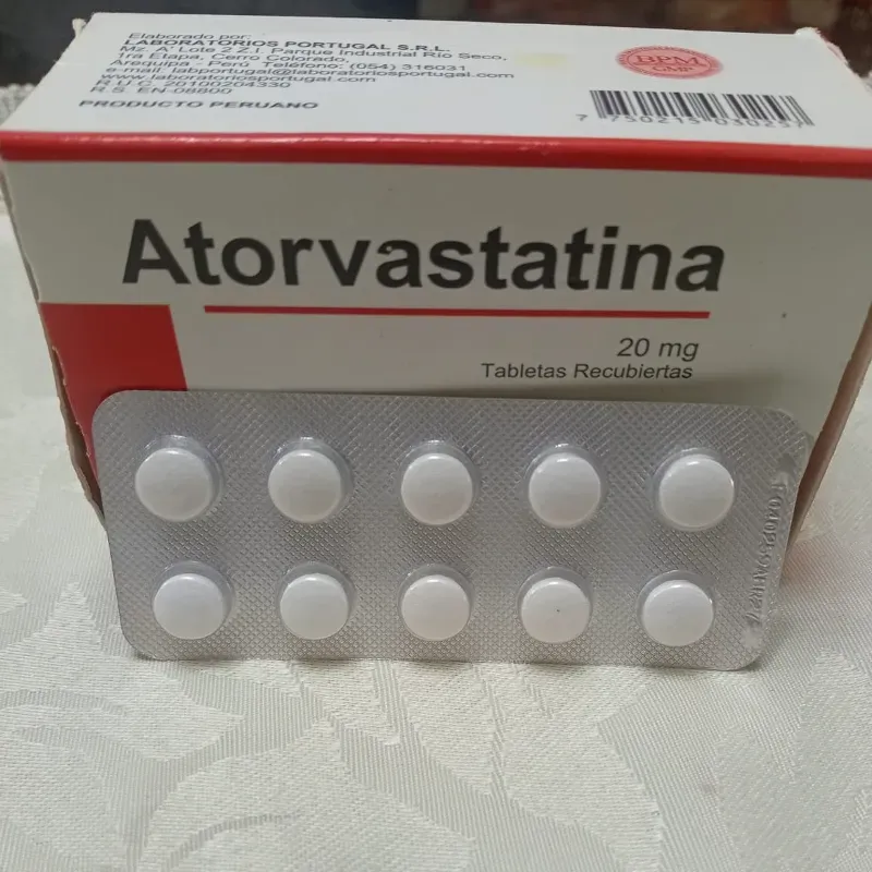  Atorvastatina (10 tab de 20 mg)
