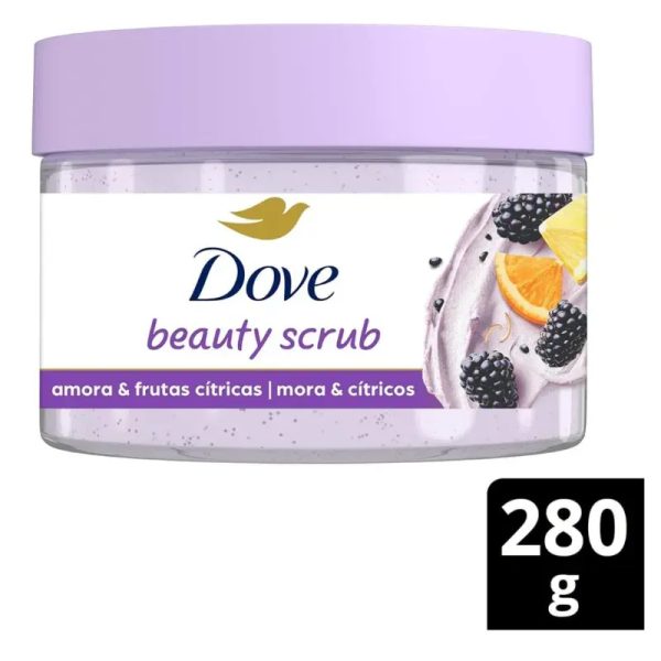  El Dove Beauty Scrub Amora & Frutas Cítricas