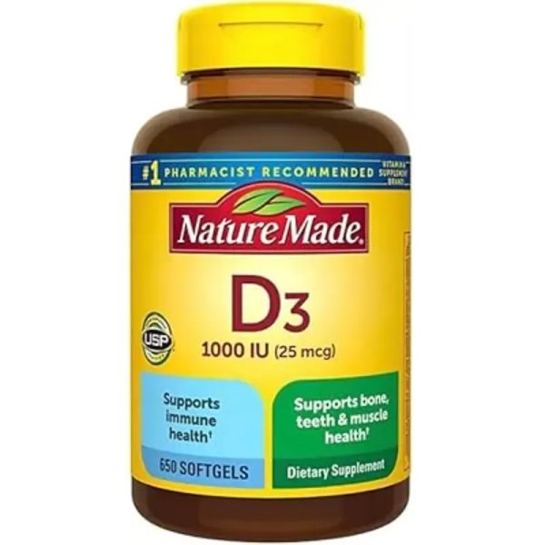 D3 25mcg 650 cápsulas