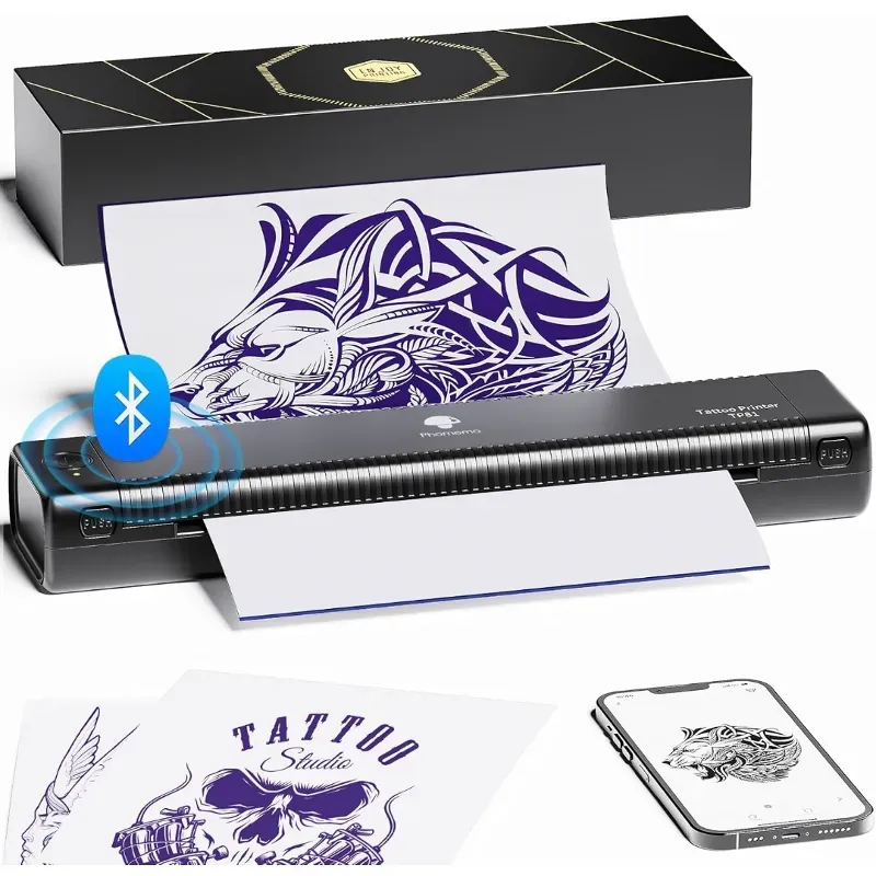 Phomemo TP81 Impresora de plantillas de tatuaje