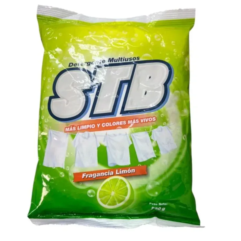 Detergente en polvo STB de Limón (500gr)
