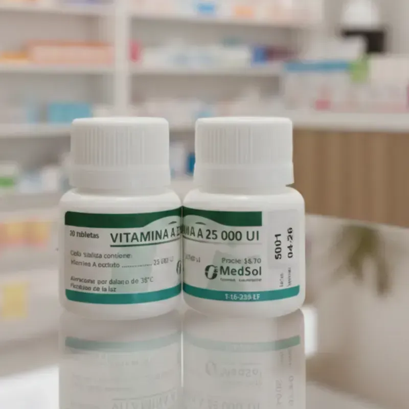 VITAMINA A 25000 UI  30t (VENCE 4/26)