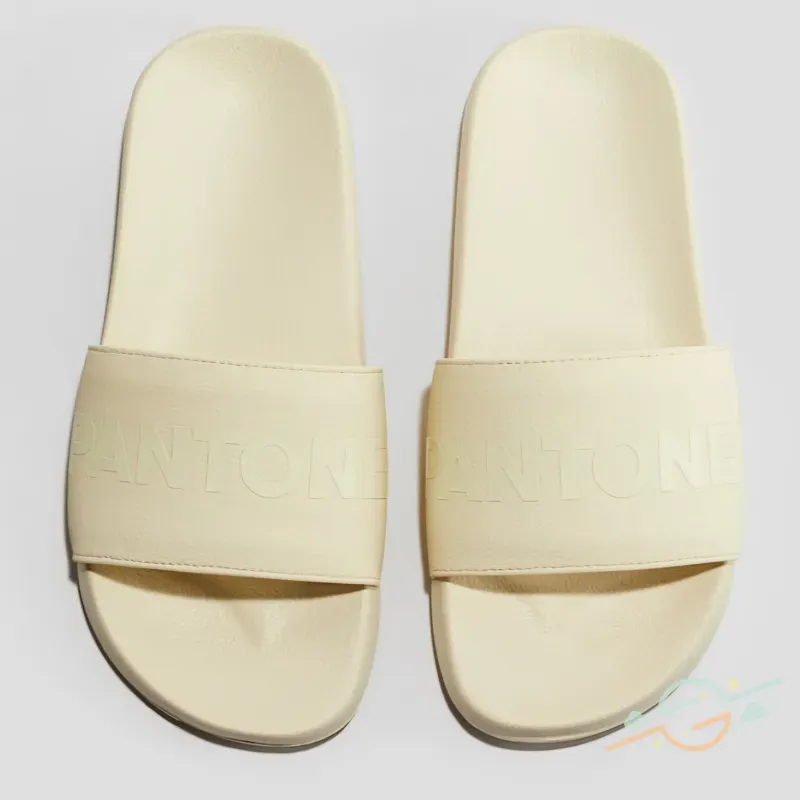 Chancleta beige H&M #0001