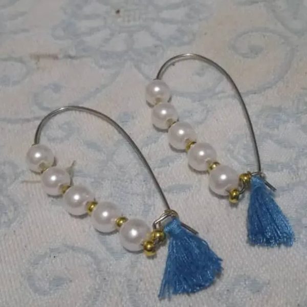 Argollas de perlas