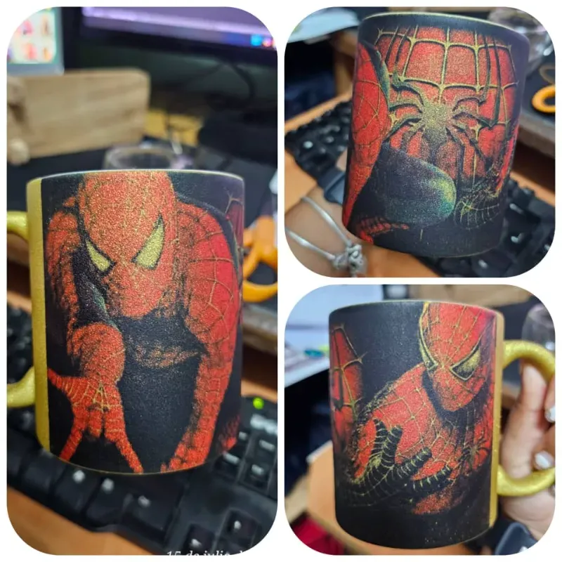 Tazas personalizadas con Gliter