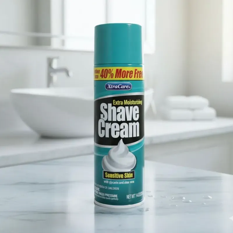 Crema de afeitar XtraCare Extra Moisturizing Shave Cream para piel sensible