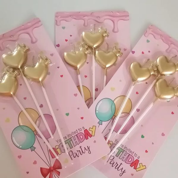 Velas corazón