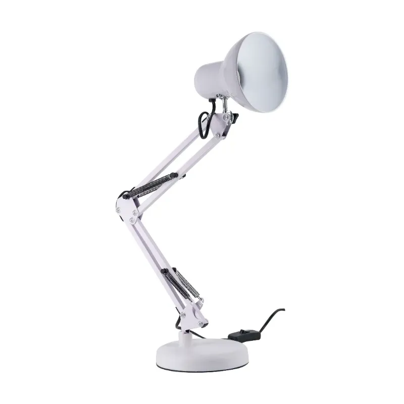 FLEXO ARQUITECTO BLANCO 40W E27 (BOMBILLAS NO INCL.) CON BASE Y PINZA 7HOUSE