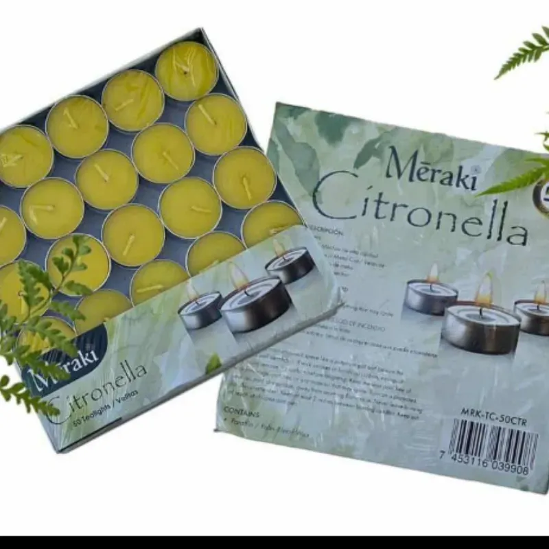 Velas de citronellas