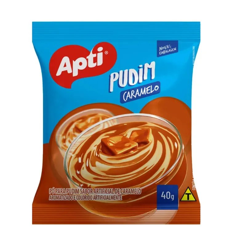 Polvo para preparar natilla sabor caramelo 40g