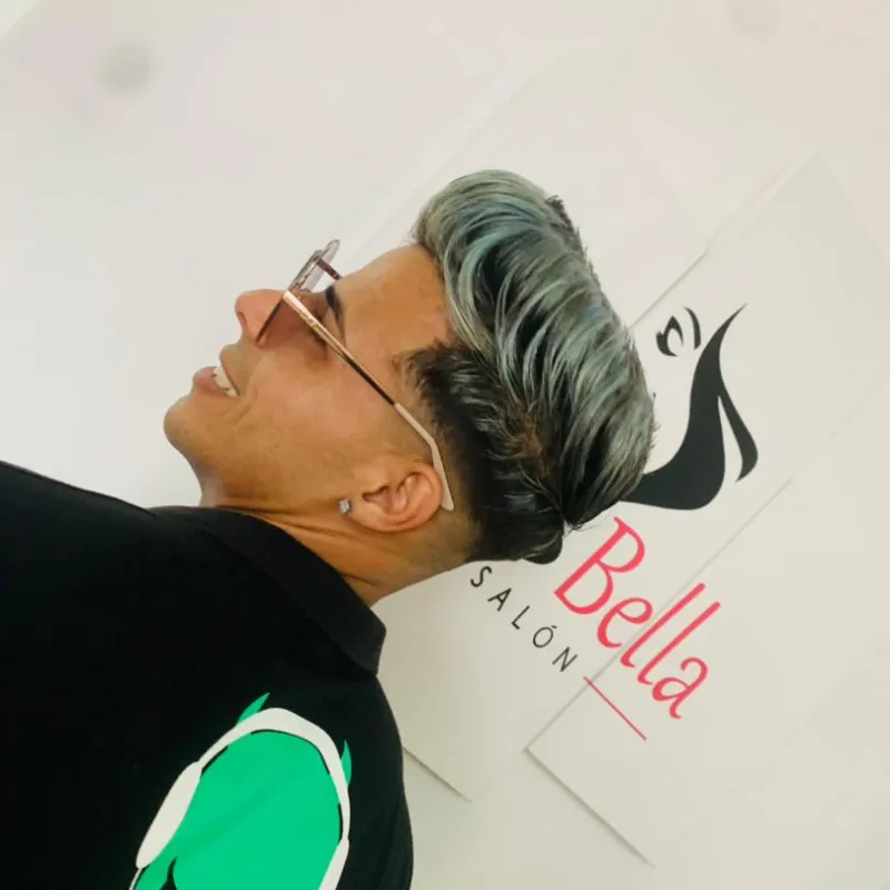 Rayitos y decoloración para hombres