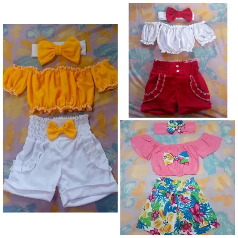 Juego de chort, tuquiña y cintillo