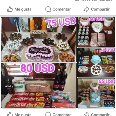 Combos para cumpleaños