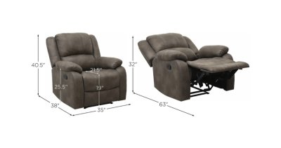 Butaca reclinable mecedora