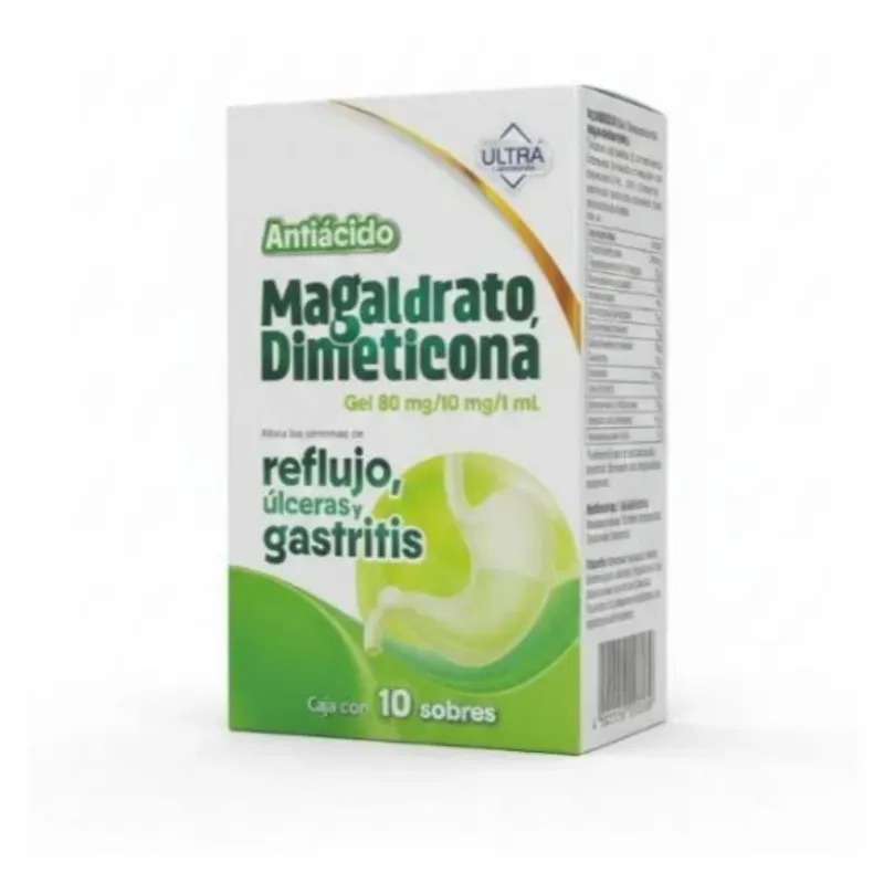 Magaldrato + Dimeticona 10 Sobres
