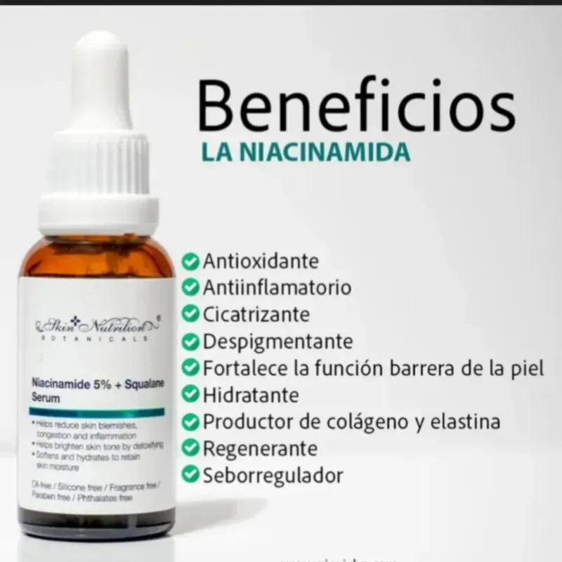 Sérum Niacinamida 5 % +Squaleno Skin Nutrition