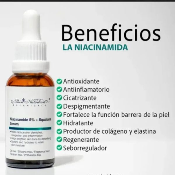 Sérum Niacinamida 5 % +Squaleno Skin Nutrition