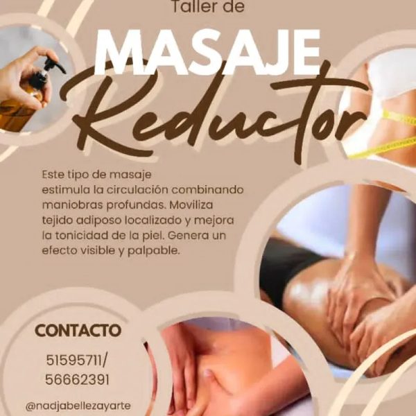 TALLER MASAJE REDUCTOR