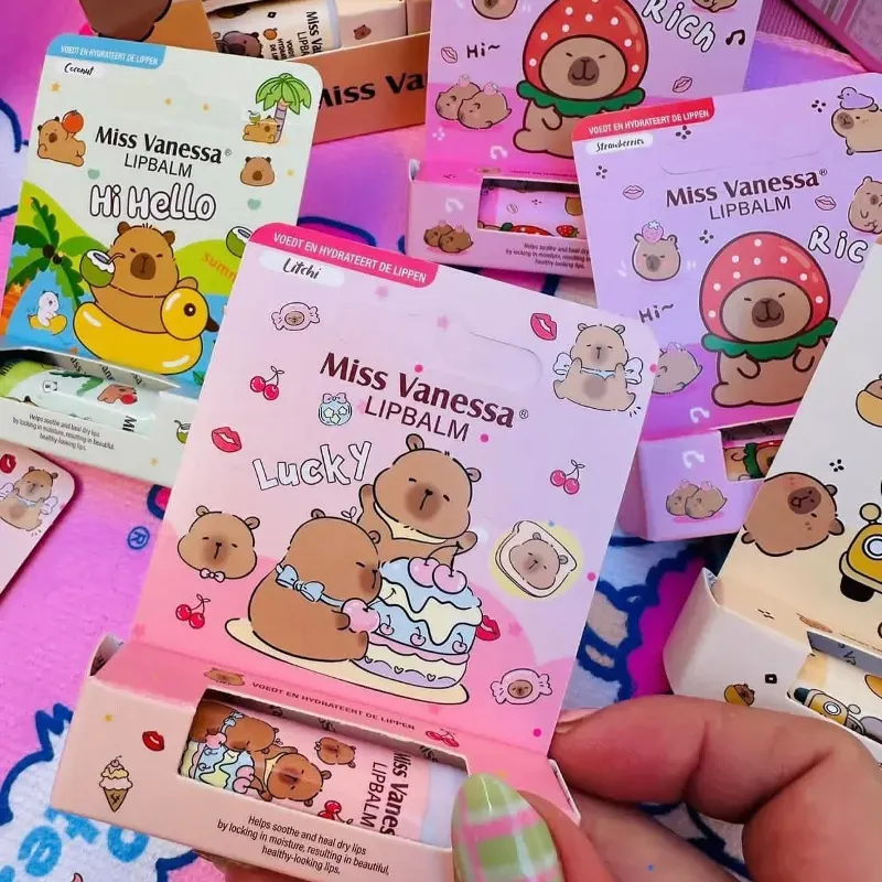 Bálsamo labial mágico en barra de capibara