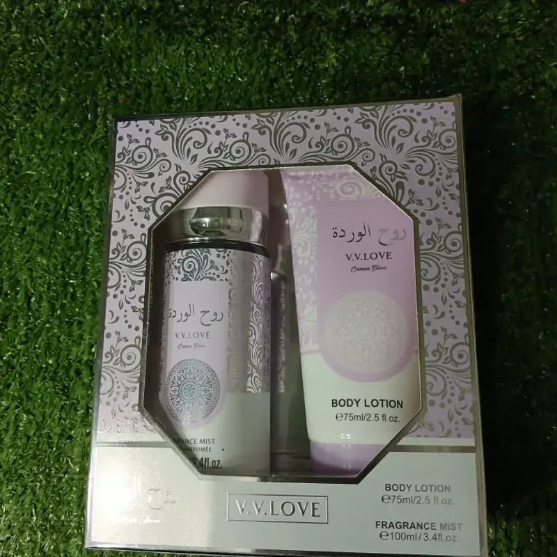 Juego de Crema y Perfume de Mujer