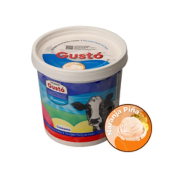 Helado de Naranja Piña