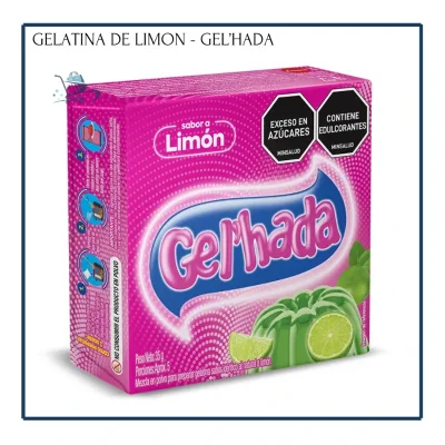 Gelatina de Limón - Gel'hada (35g)