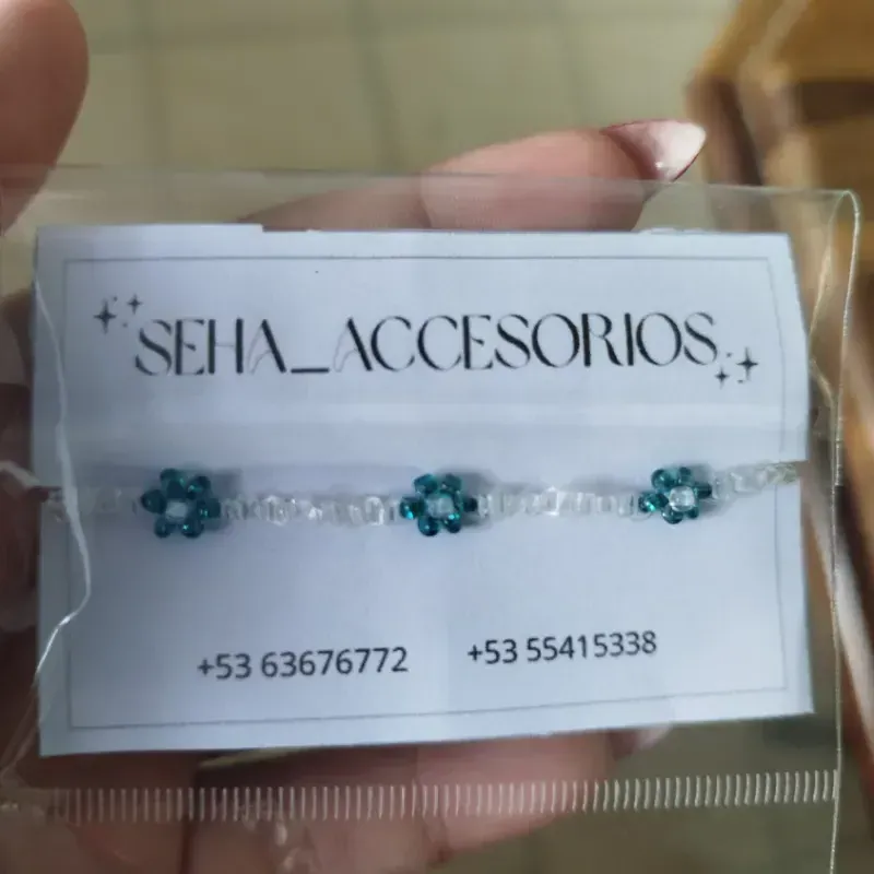 Pulsera de mostacillas