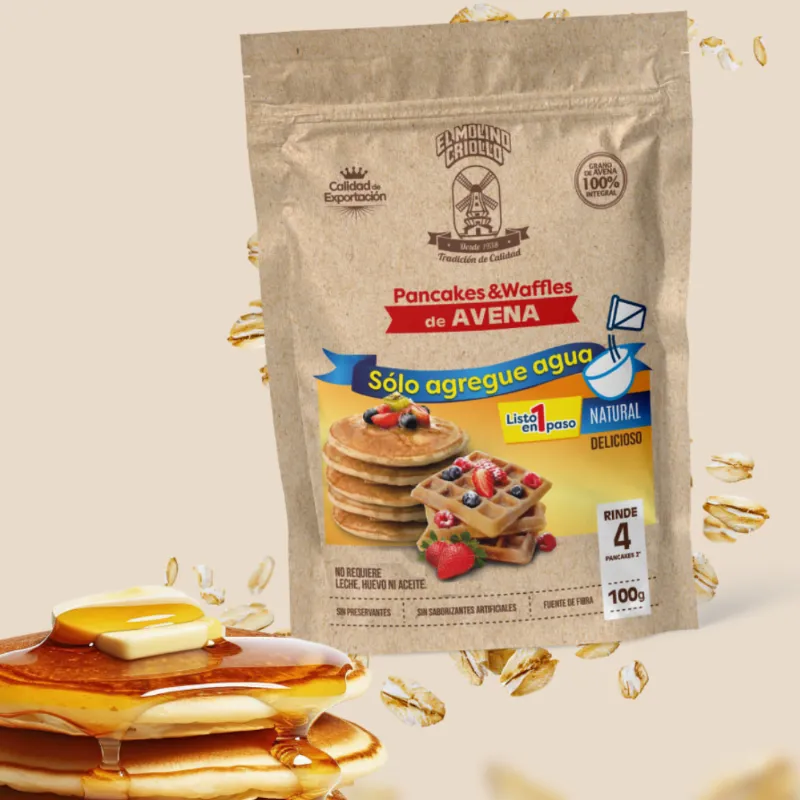 Pancake & Waffles de Avena
