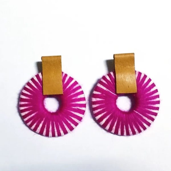 Arete  salvavidas con piel