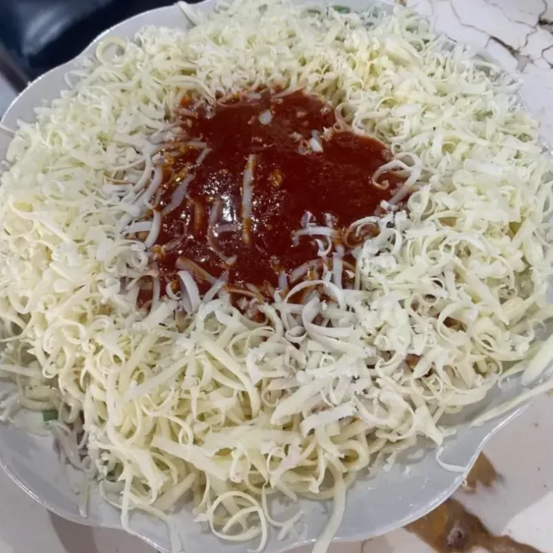 Espaguetis con Queso Gouda