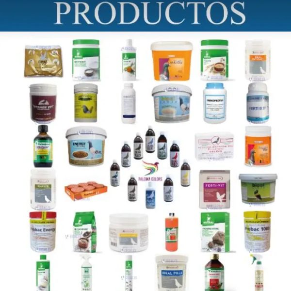 Todo tipo de medicamentos para palomas