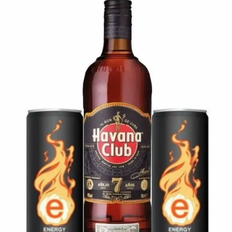 HAVANA CLUB 7 AÑOS + 2 ENERGIZANTES