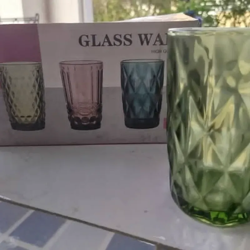 Juego de vasos de cristal.[ 6.pcs]