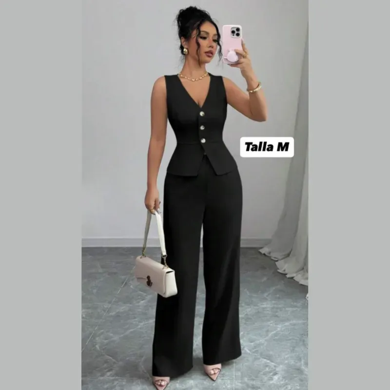 Conjunto de 2 piezas de chaleco