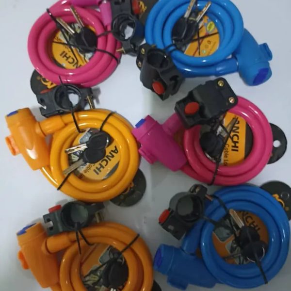 Candado para bicicletas y motorinas