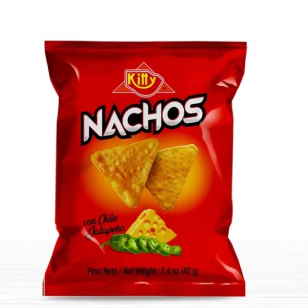 Nachos sabor queso y chile