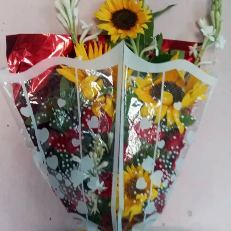 Ramos de Girasoles y Rosas 